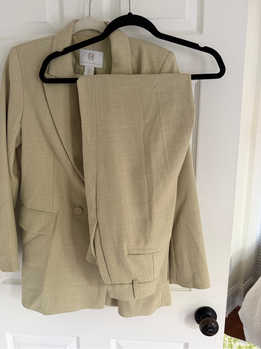House of Harlow Tweed Green Suit